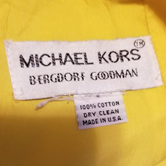 Michael kors Bergdorgf Goodman Color Yellow - Picture 9 of 9